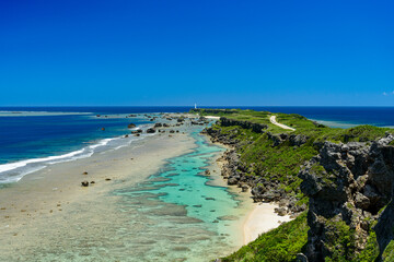 東平安名崎　沖縄　宮古島