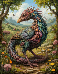 A fantasy creature. A terrible monster. A nasty alien anthropomorphic.