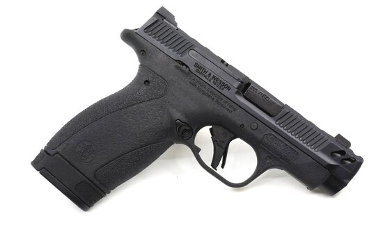 Smith & Wesson M&P pistol. The model: Bodyguard 2.0 Carry Comp was release in 2025. Smith & Wesson Revolver Company started production in 1856 by Horace Smith and Daniel Wesson