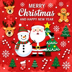 Merry christmas and happy new year