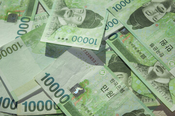 This is a Korean 10,000 won bill.