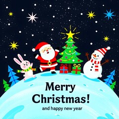 Merry christmas and happy new year