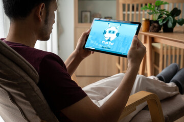 Chatbot software application for modish online business that automatically reply to customer questions