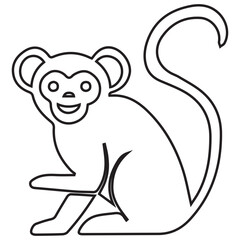 Playful Monkey Concept