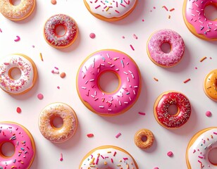 ドーナツ　背景