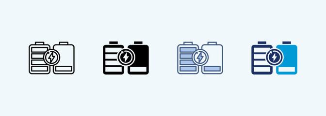 transfer energy Multiple Style Icon Collection