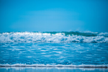 ocean wave background sea and sand