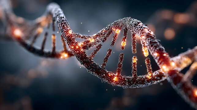 DNA Helix, Genetic Structure, Molecular Biology
