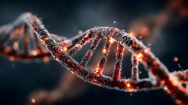 DNA Helix, Genetic Structure, Molecular Biology
