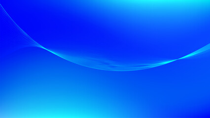 blue abstract background with wavy lines nice for wallpaper or banner
