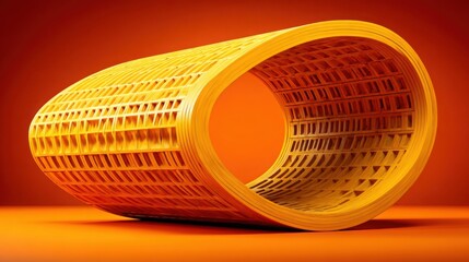 Circular growth mesh icon concept showcasing loops generating expansive business opportunities and innovations