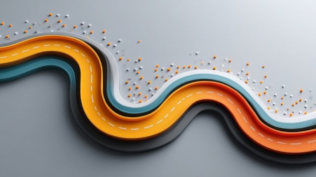 Corporate adaptability roadmap icon concept illustrating professional approaches for enhancing business resilience