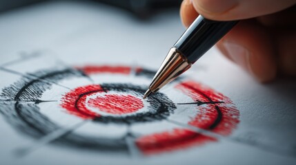 Corporate adaptation execution framework roadmap icon concept designed for professional business strategy development