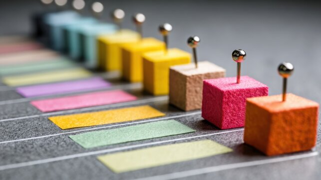 Corporate agility development roadmap icon concept representing innovative approaches for business growth and strategy