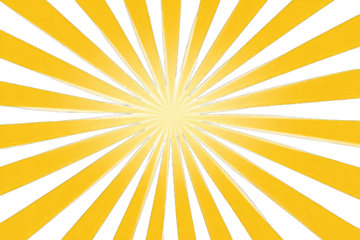 Yellow radiating lines with black accents