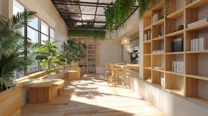 corridor in the hotel