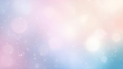 Soft rainbow winter gradient, modern minimal holiday look