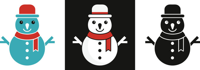 unique Snowman icon