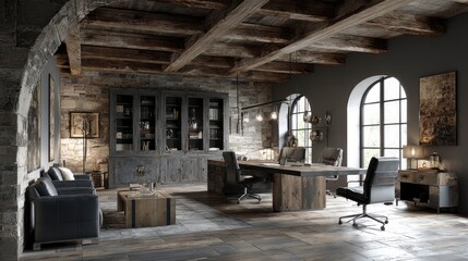 old abandoned factory