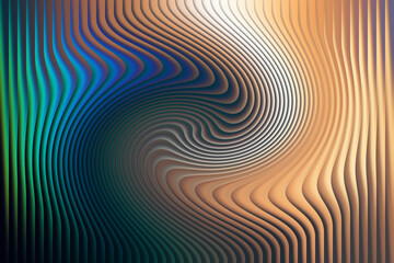 Abstract swirling lines of vibrant color creating a hypnotic visual effect