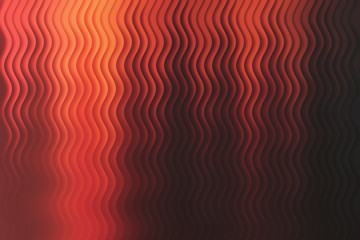 Abstract background with vibrant orange and red wavy lines and gradient