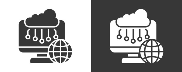 It Icon Set Vector Collection Isolated In Black And White
