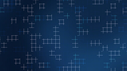 Dark Blue Abstract Grid Line Background for Futuristic Technology Design
