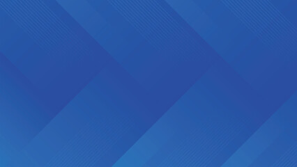 Obraz premium Abstract Blue Geometric Background Template