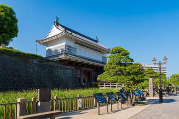 鹿児島城御楼門（鶴丸城跡）