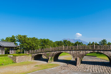 Fototapeta premium 鹿児島 石橋記念公園