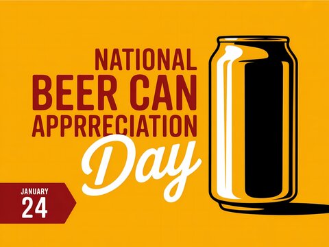 Celebrate national beer can appreciation day with a refreshing beverage on the twenty fourth