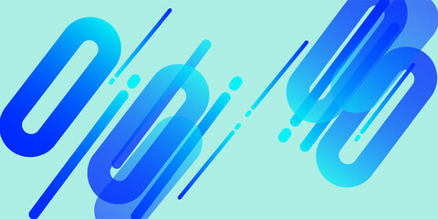 modern.Dynamic Blue Abstract Design With Diagonal Lines And Circles .Light Blue, Green vector blurred background. Colorful illustration in abstract style with gradient. 