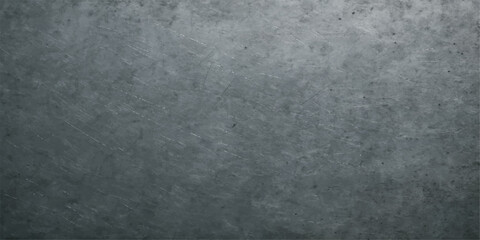 Dark grunge concrete wall background texture with rough gray surface and blank space for design