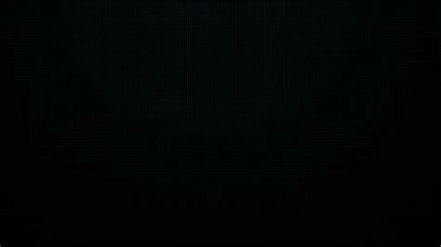 A solid black screen background creating a deep and empty space for design, representing concepts of darkness, mystery, and minimalism 4K Motion Animation