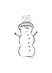 Schneemann 