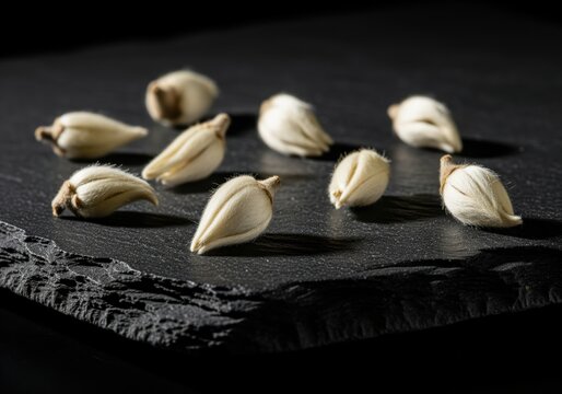 Bright silver tipped white tea buds known as bai hao yin zhen or silver needle.