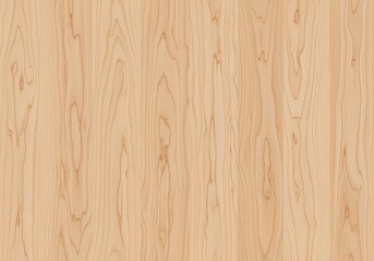 Fototapeta premium High quality seamless light hardwood veneer texture with vertical grain pattern