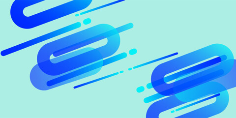 modern.Dynamic Blue Abstract Design With Diagonal Lines And Circles .Light Blue, Green vector blurred background. Colorful illustration in abstract style with gradient.