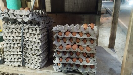 egg sell in the market