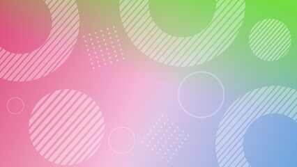 Obraz premium Pastel gradient circle abstract background, modern soft geometric design