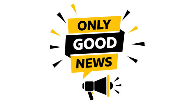 Share only good news with this bold graphic announcement design now