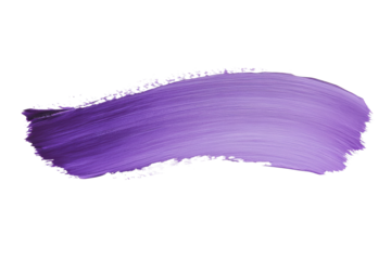 Long pastel lavender stroke with soft finish
