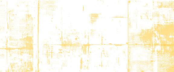 Vector Colorful Old Newspaper Distressed Art Texture for Creative Design