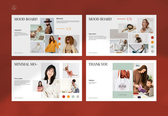 Minimal Mood Board Template