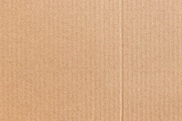 Brown cardboard sheet abstract background, texture of recycle paper box in old vintage pattern for design art work.
