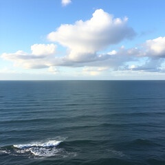 Obraz premium sea and sky from the trestle