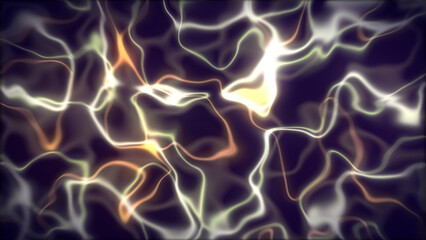 Abstract Flowing Light Background with Delicate Waves and Subtle Hues