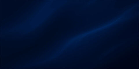 Blue abstract background with flowing waves and glowing light effects