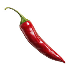 Red Chili Pepper with Stem