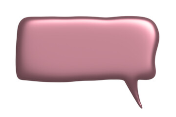 3d speech bubble Blank empty message box Textbox frame for banners, price tags, stickers, design